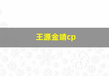 王源金靖cp