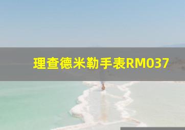 理查德米勒手表RM037