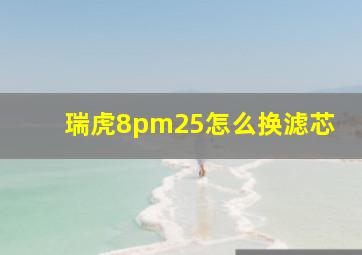 瑞虎8pm25怎么换滤芯