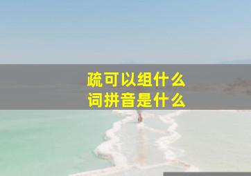 疏可以组什么词拼音是什么