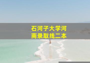 石河子大学河南录取线二本