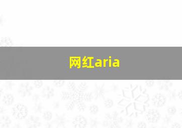 网红aria