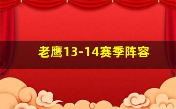 老鹰13-14赛季阵容