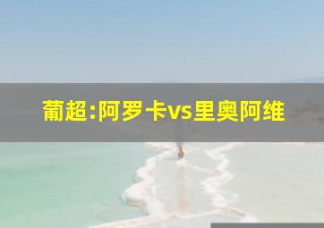 葡超:阿罗卡vs里奥阿维