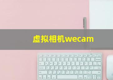 虚拟相机wecam