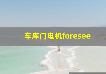 车库门电机foresee