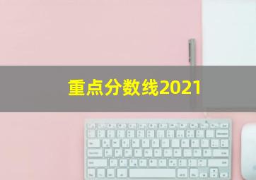 重点分数线2021