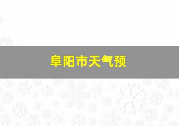 阜阳市天气预