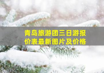 青岛旅游团三日游报价表最新图片及价格