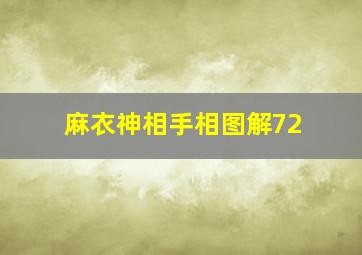 麻衣神相手相图解72