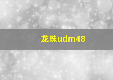 龙珠udm48